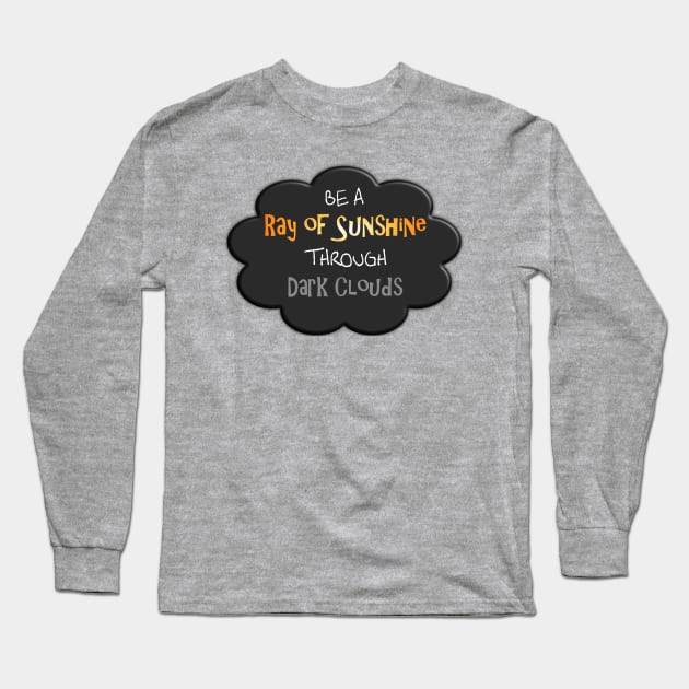 Ray Of Sunshine Long Sleeve T-Shirt by SueNordicDesigns